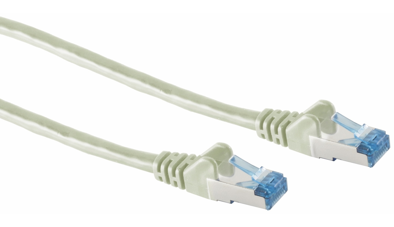 S-IMPULS CAT.6A Patchkabel, 1 m, grau