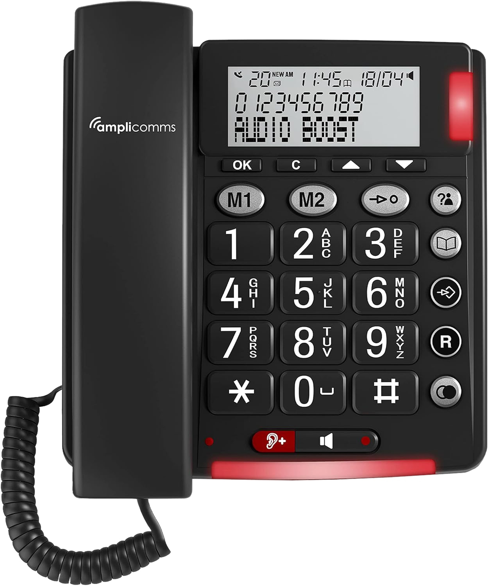 Image of AMPLICOMMS Telefon schnurgebunden BIGTEL 48 Plus