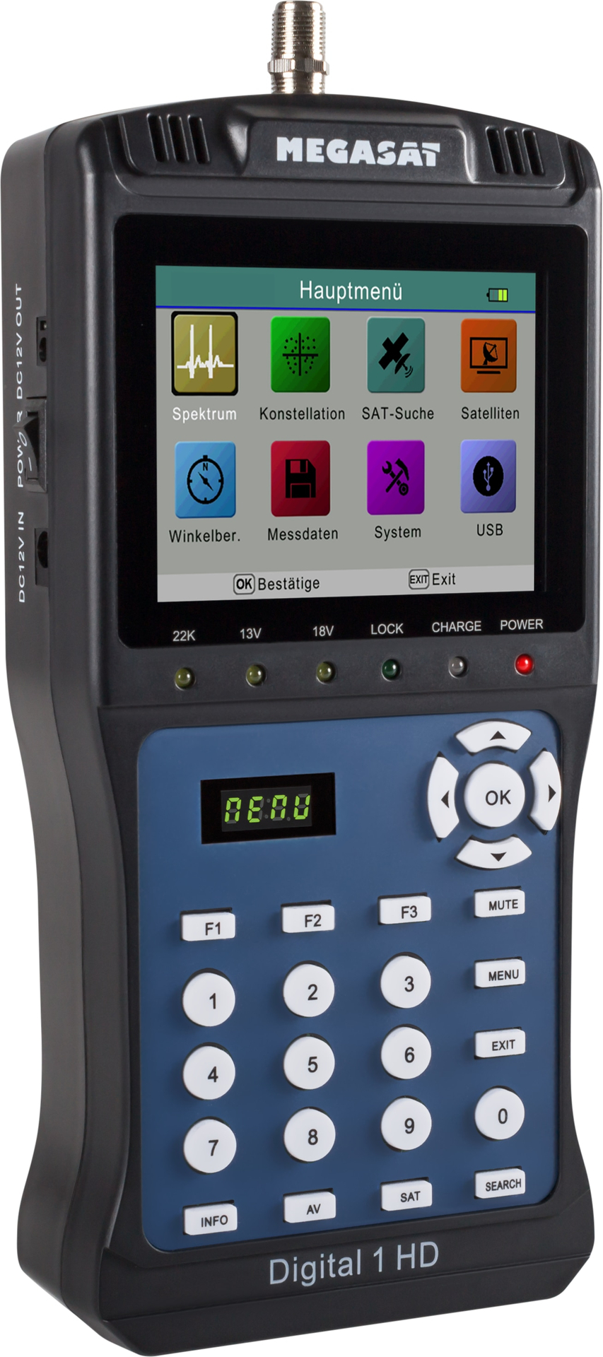 0-12,7mm Elektronische Mikrometer Digitale Dicke Meter Messgerät 0,01mm