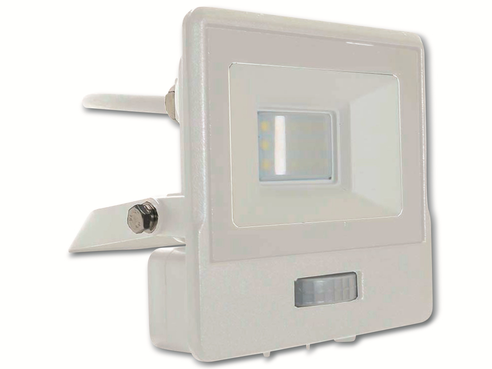 V-TAC LED-Fluter, Bewegungsmelder VT-118S-1 (20294) EEK: F, 10W, 735 lm, 6500K, weiß