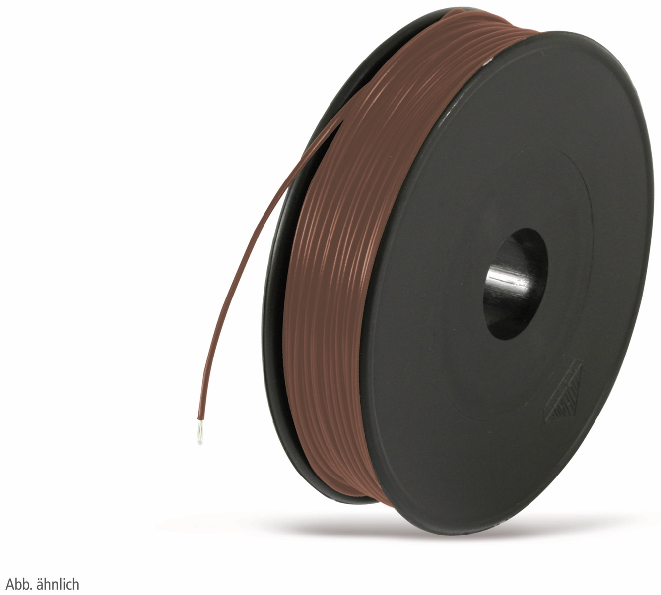 RAUTRONIC Litze, 1x0,25, 100m Spule, braun, LIYV