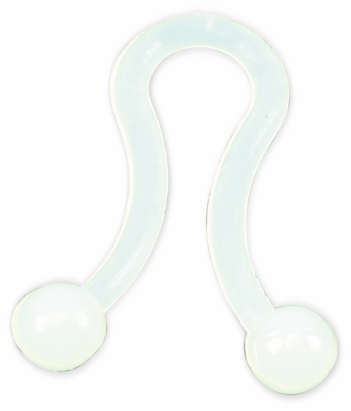 Aexit U-förmige Twist-Sperr-Kabelbinder 10mm – 50 Stück, Beige, Für Kabelbündel