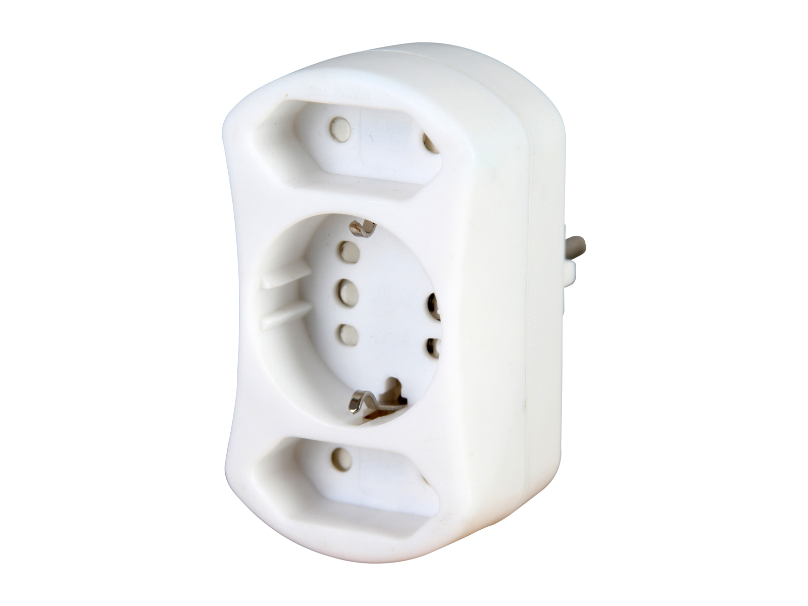 Image of KOPP DUOversal Adapter-Stecker 179602001, 4-fach, BS, weiß