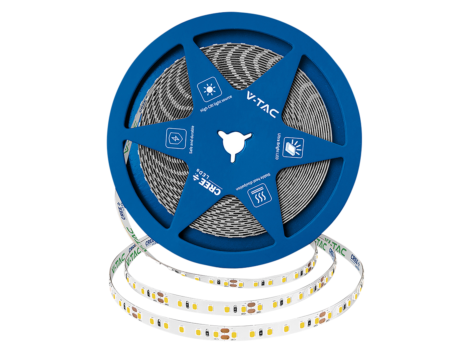 V-TAC VT-2835 2126236 LED-Streifen EEK: F (A - G) 24V 10m