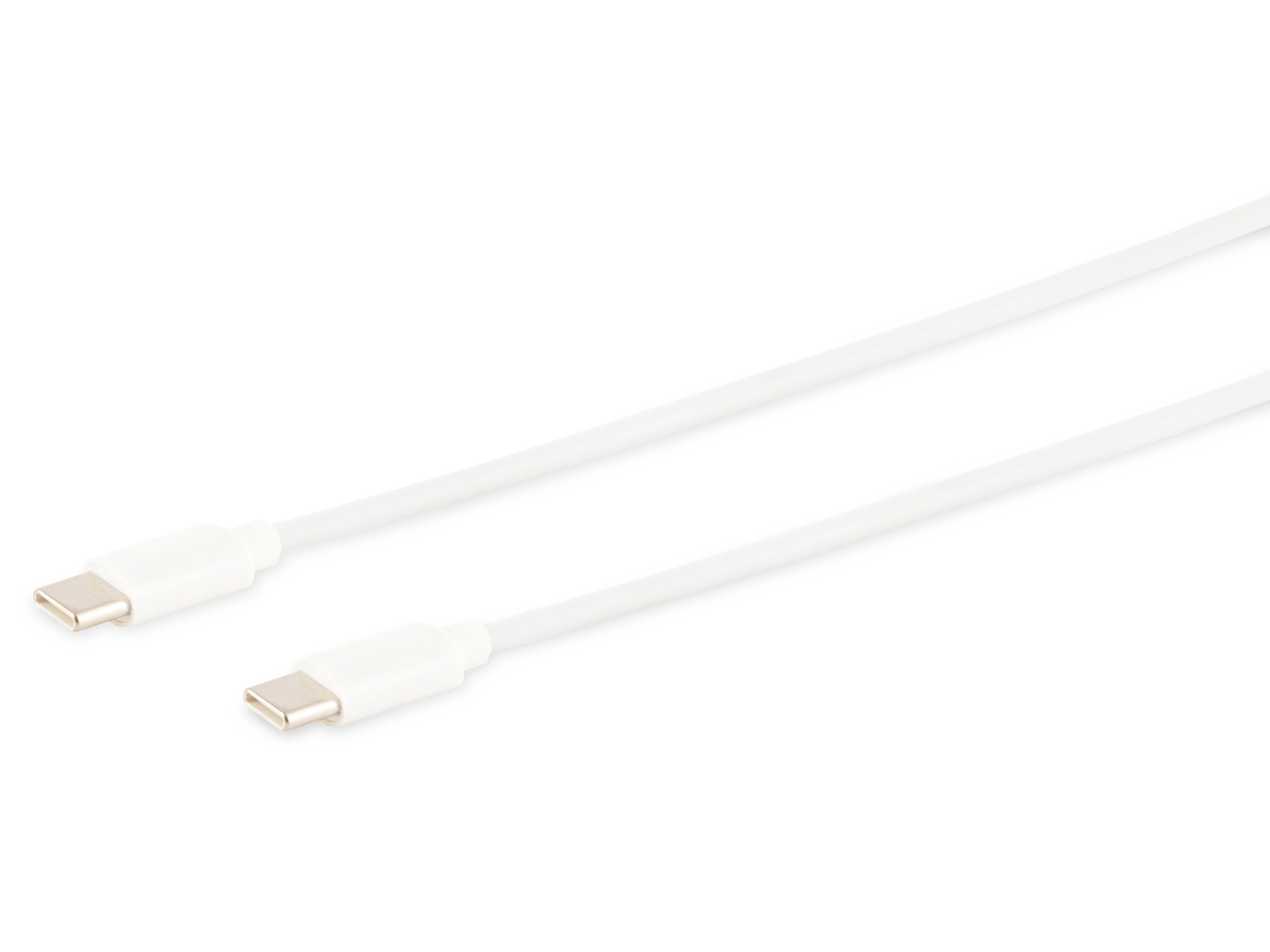 S-IMPULS USB-C Ladekabel, 2.0, ABS, weiß, 1,0 m