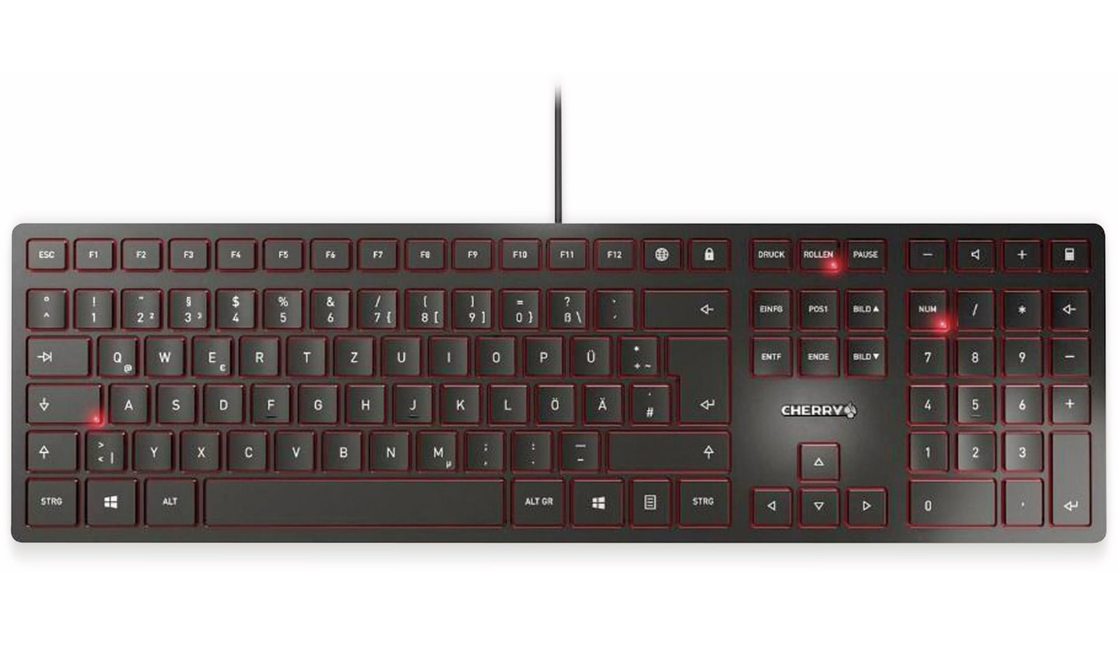 Image of CHERRY Tastatur KC 6000 Slim, schwarz