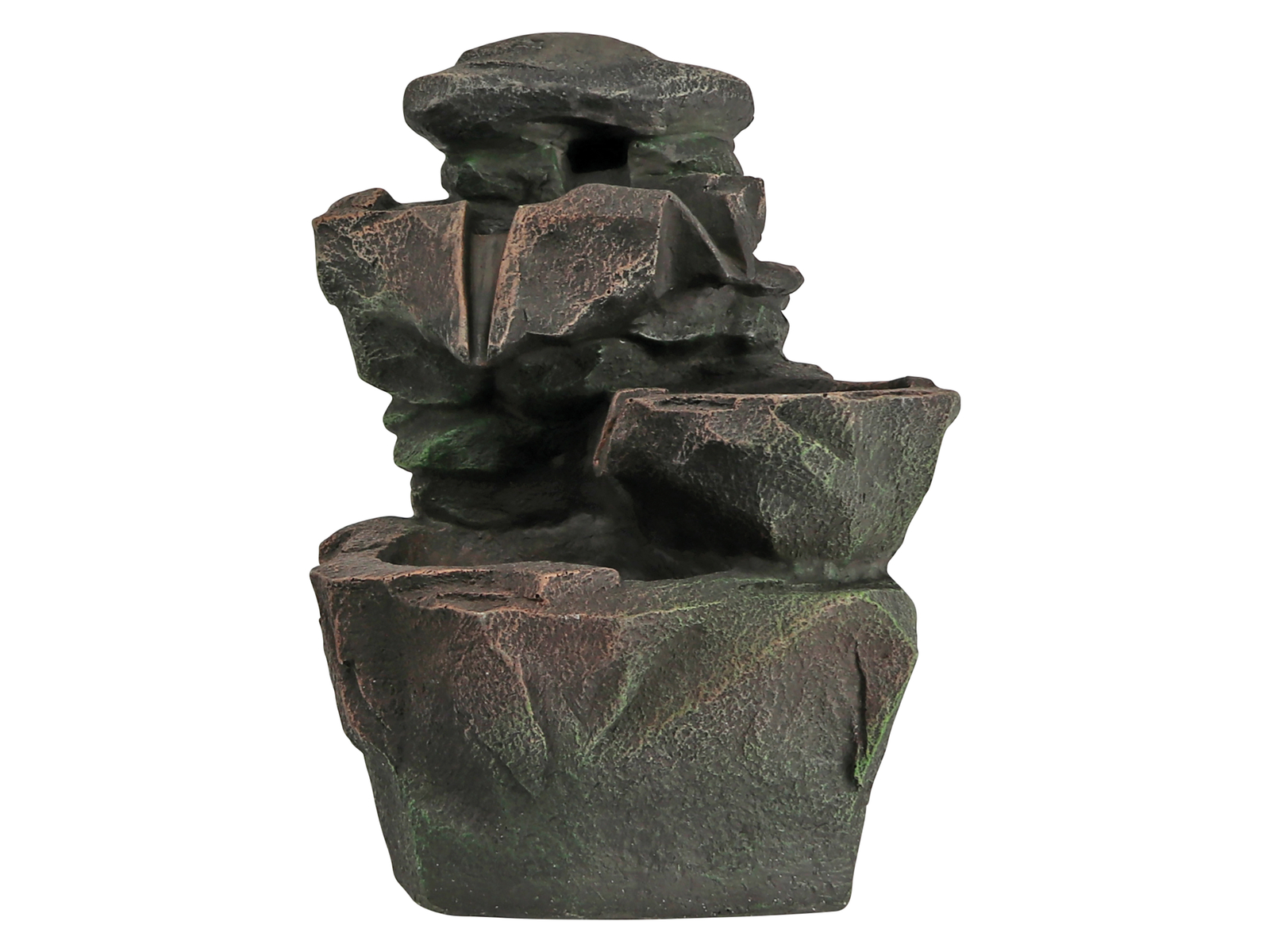 LED-Zimmerbrunnen, GT-RF-07, braun/grau, B-Ware