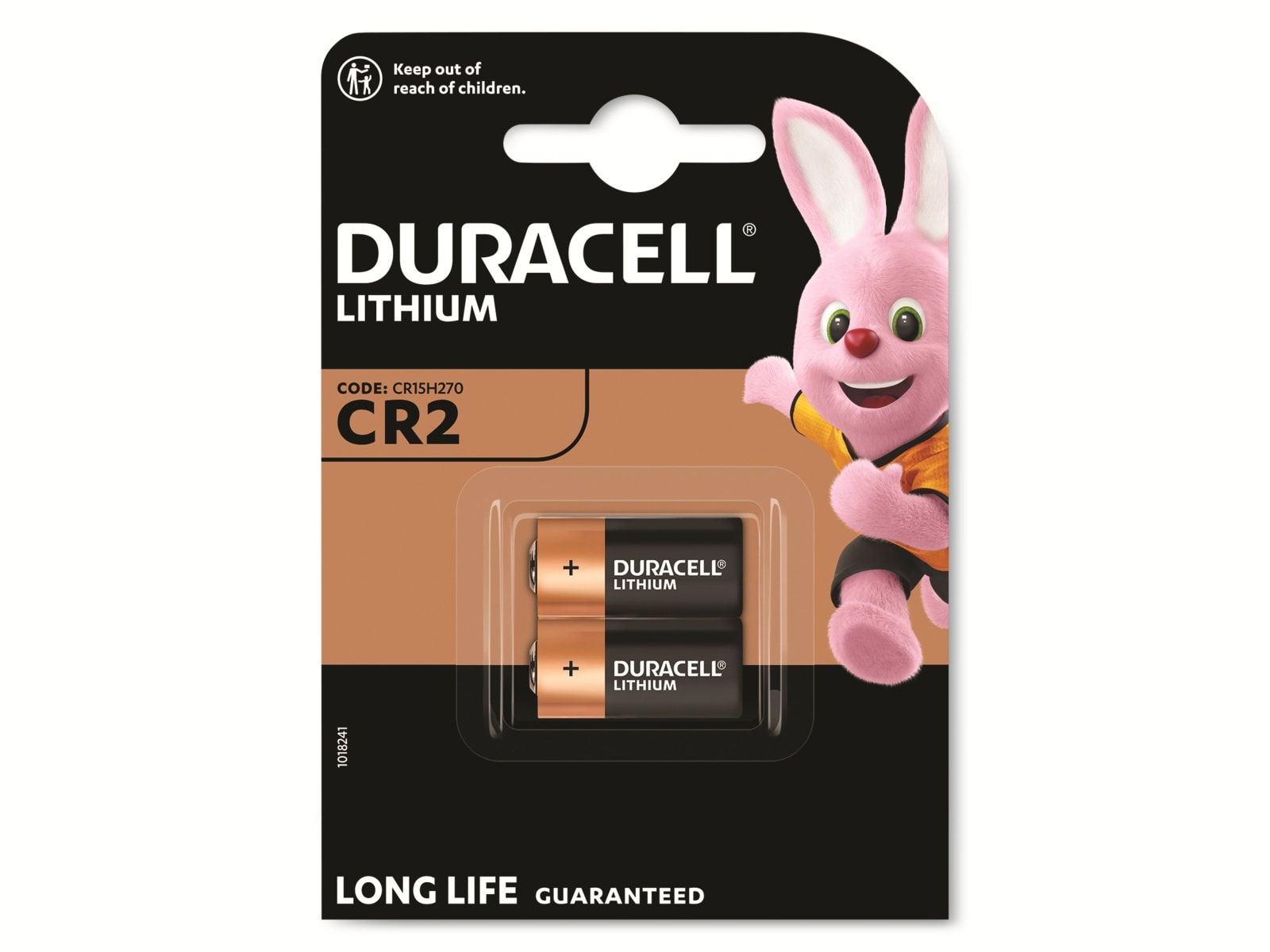 Image of DURACELL Lithium-Batterie CR2, 3V, Ultra Photo, 2 Stück
