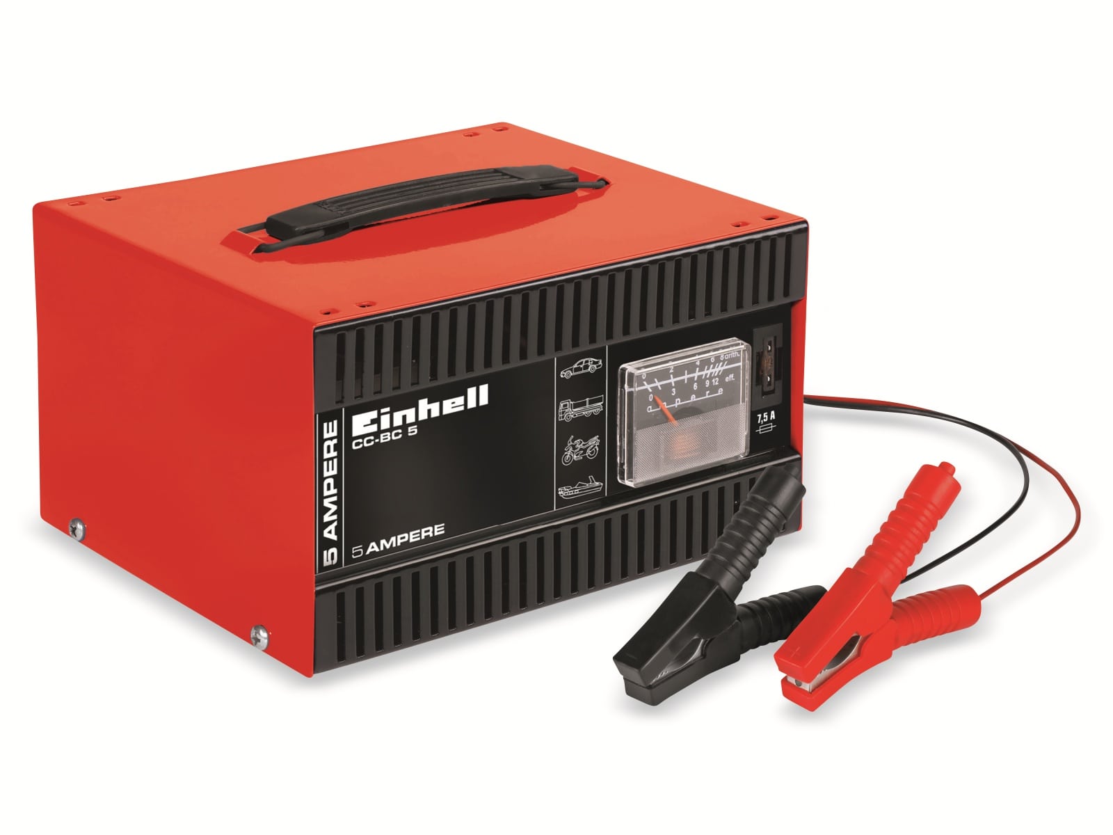 Image of EINHELL Batterie-Ladegerät EINHELL CC-BC 5, 12 V, 5 A