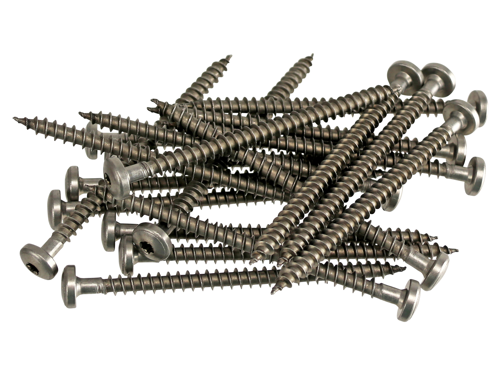 Image of Edelstahl Spanplattenschrauben 6x90, T25, Vollgewinde, 20 Stück
