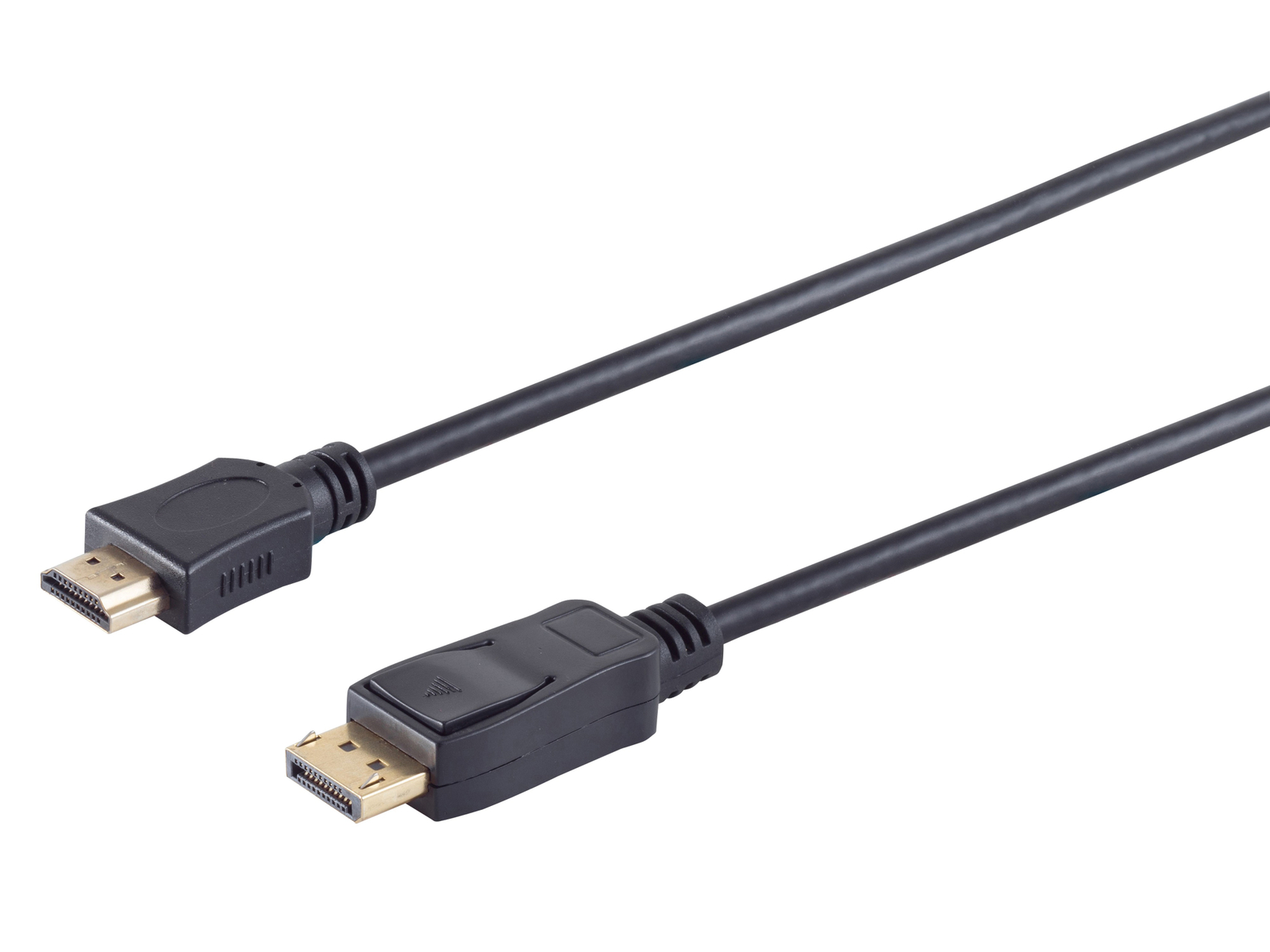 Image of S-IMPULS DisplayPort 1.2 Adapterkabel HDMI-A 4K 1m
