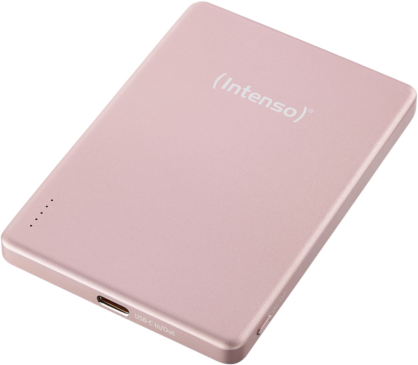 INTENSO Powerbank Magnetic Wireless, MW 5000, 5000 mAh, rose