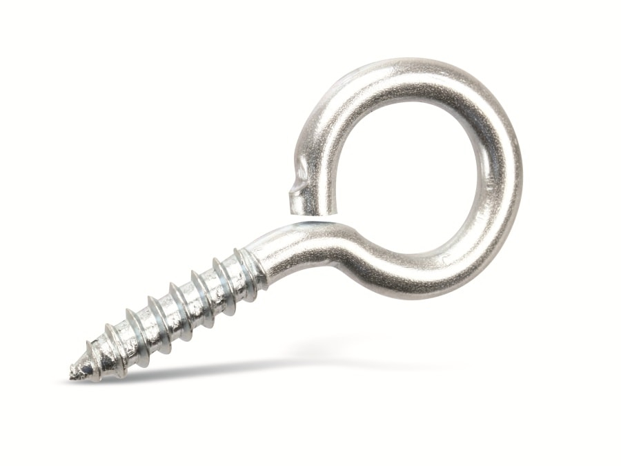 Ringschrauben verzinkt 20x10 mm 15 Stück - Masterproof