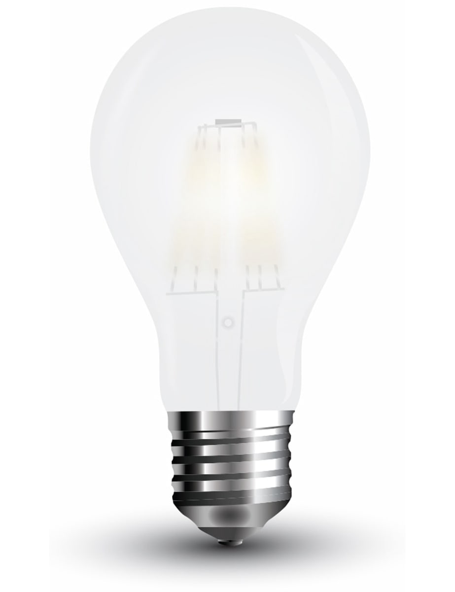 Vtac - v-tac LED-Lampe Frost VT-2045(7180) E27 eek e 5 w 600 lm 6400 k