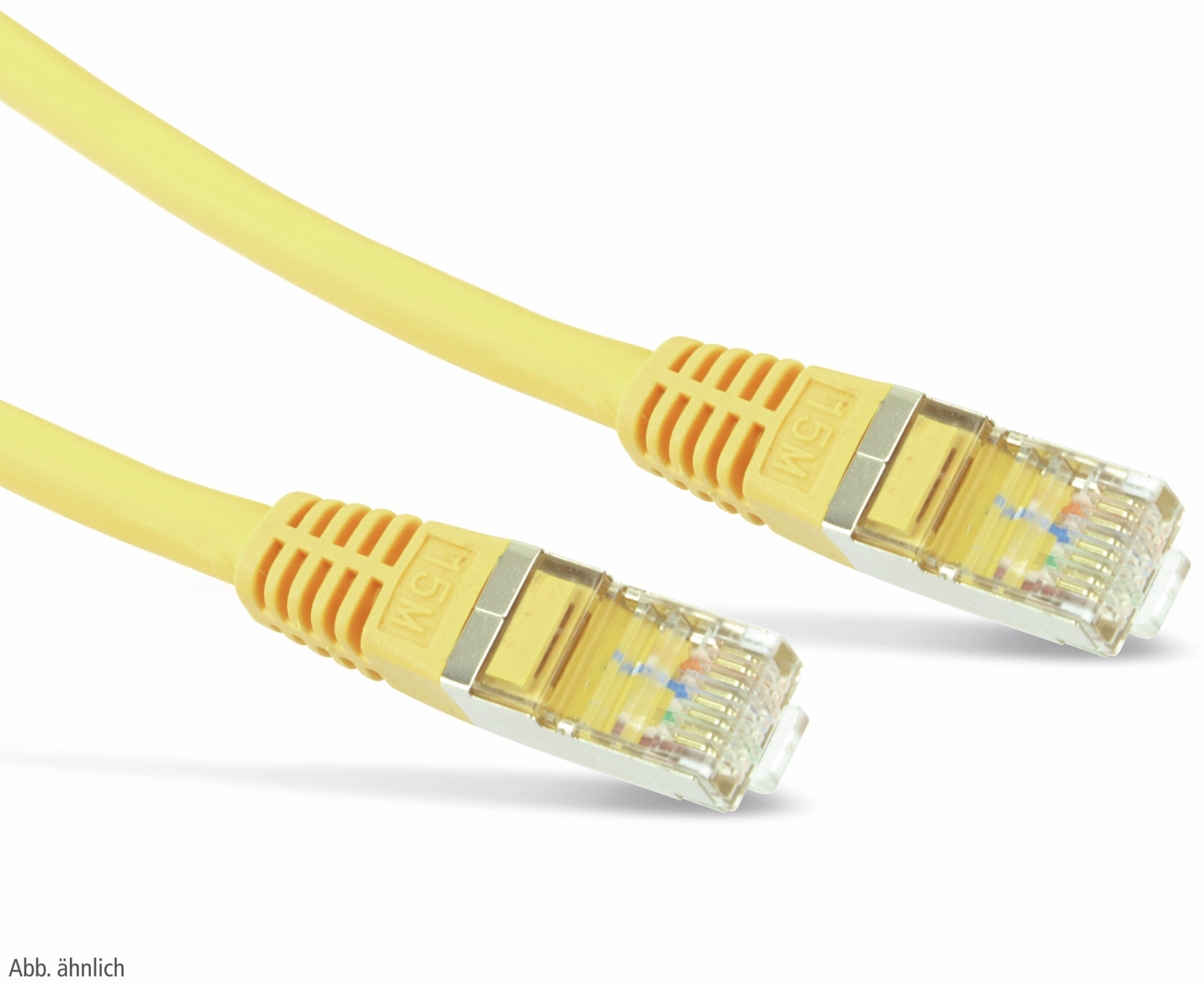 S-IMPULS CAT.6 Patchkabel, 7,5 m, gelb, S-FTP, PIMF