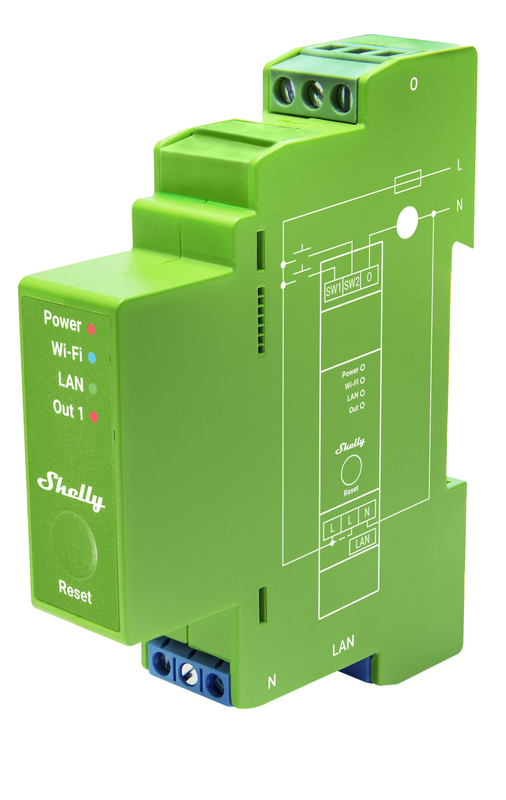 SHELLY Energiezähler Pro 3EM-3CT63, Wlan, BT, LAN