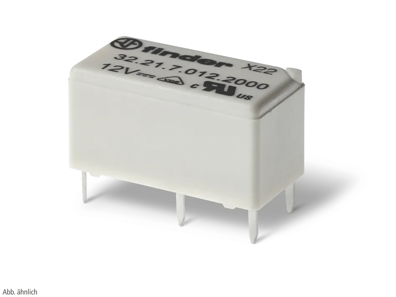 FINDER Printrelais 322170244000, 24 V DC, 6 A, 200 mW, 1 Wechsler