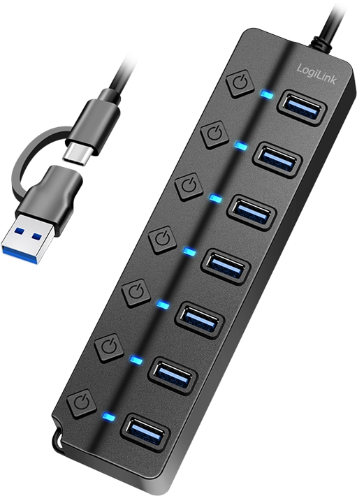 LOGILINK USB-C Hub UA0420 7 Port