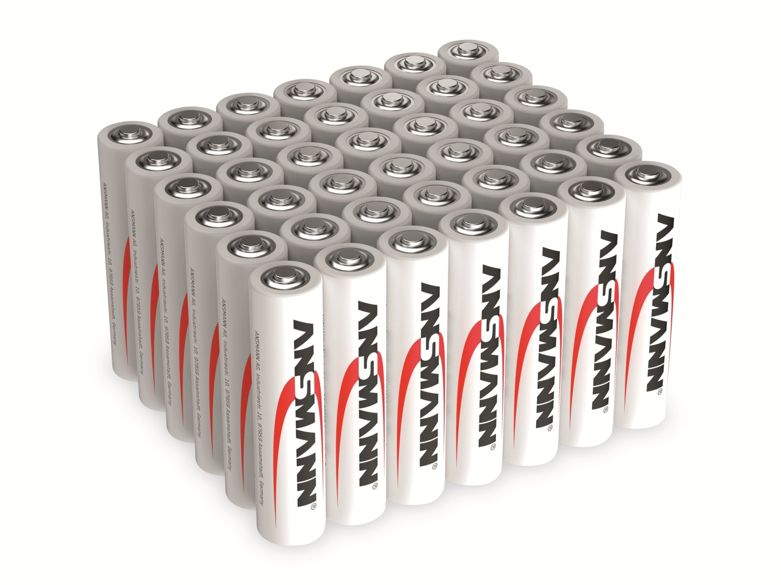 Image of ANSMANN Micro-Batterie-Set, Alkaline, 42 Stück