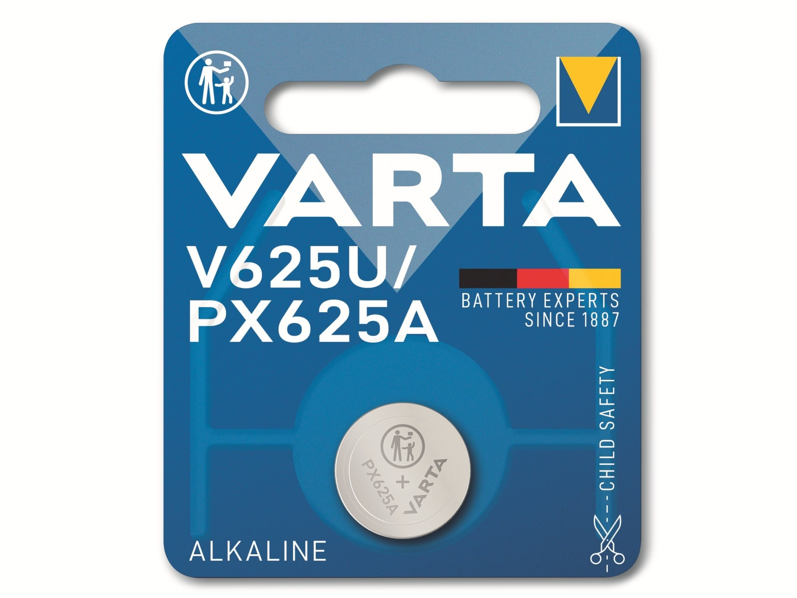 VARTA Knopfzelle Alkaline, V625U, 1.5V 1.5V, 1.5V, 1 Stück