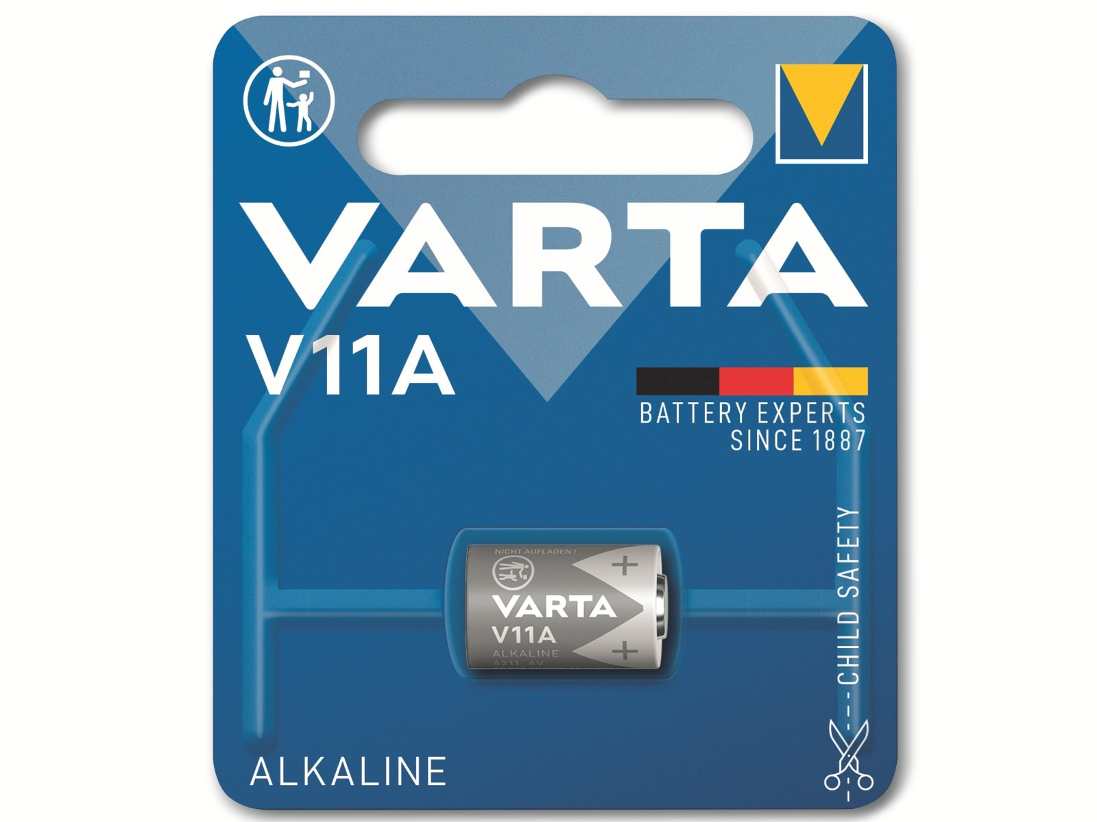 Image of VARTA Batterie Alkaline, MN11, V11A, 6V, Electronics, 1 Stück