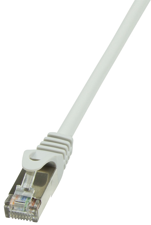 CP1082S RJ45 Netzwerkkabel Patchkabel cat 5e f utp 750 m Grau 1 St - Logilink