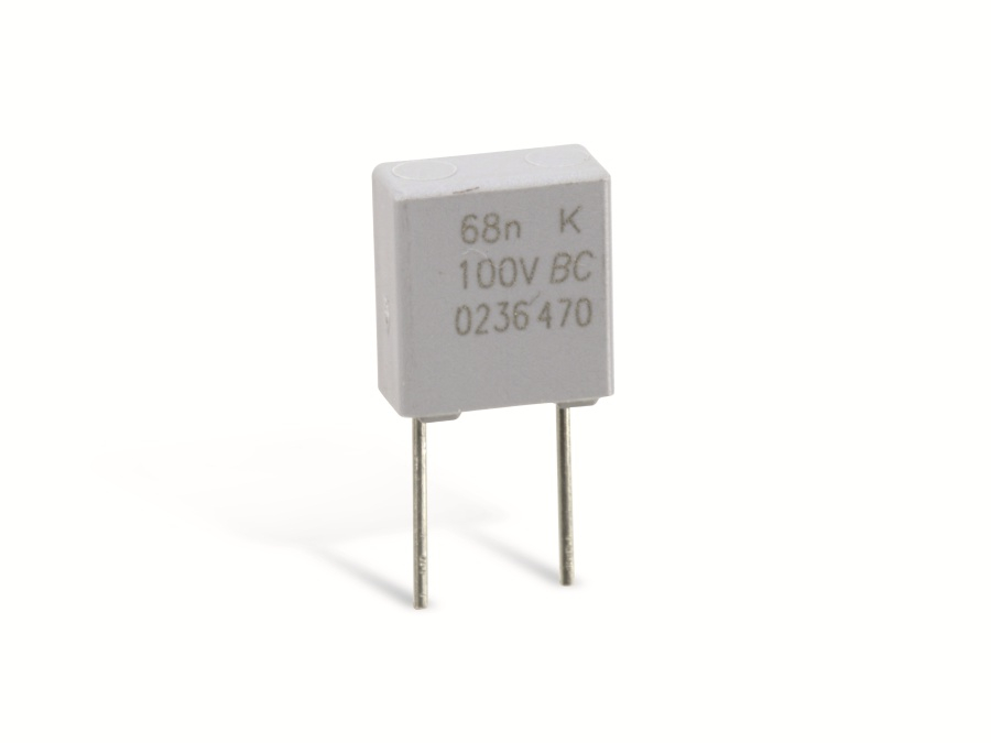 VISHAY Folien-Kondensator MKP470, 68 nF, 100 V-, radial, RM 10