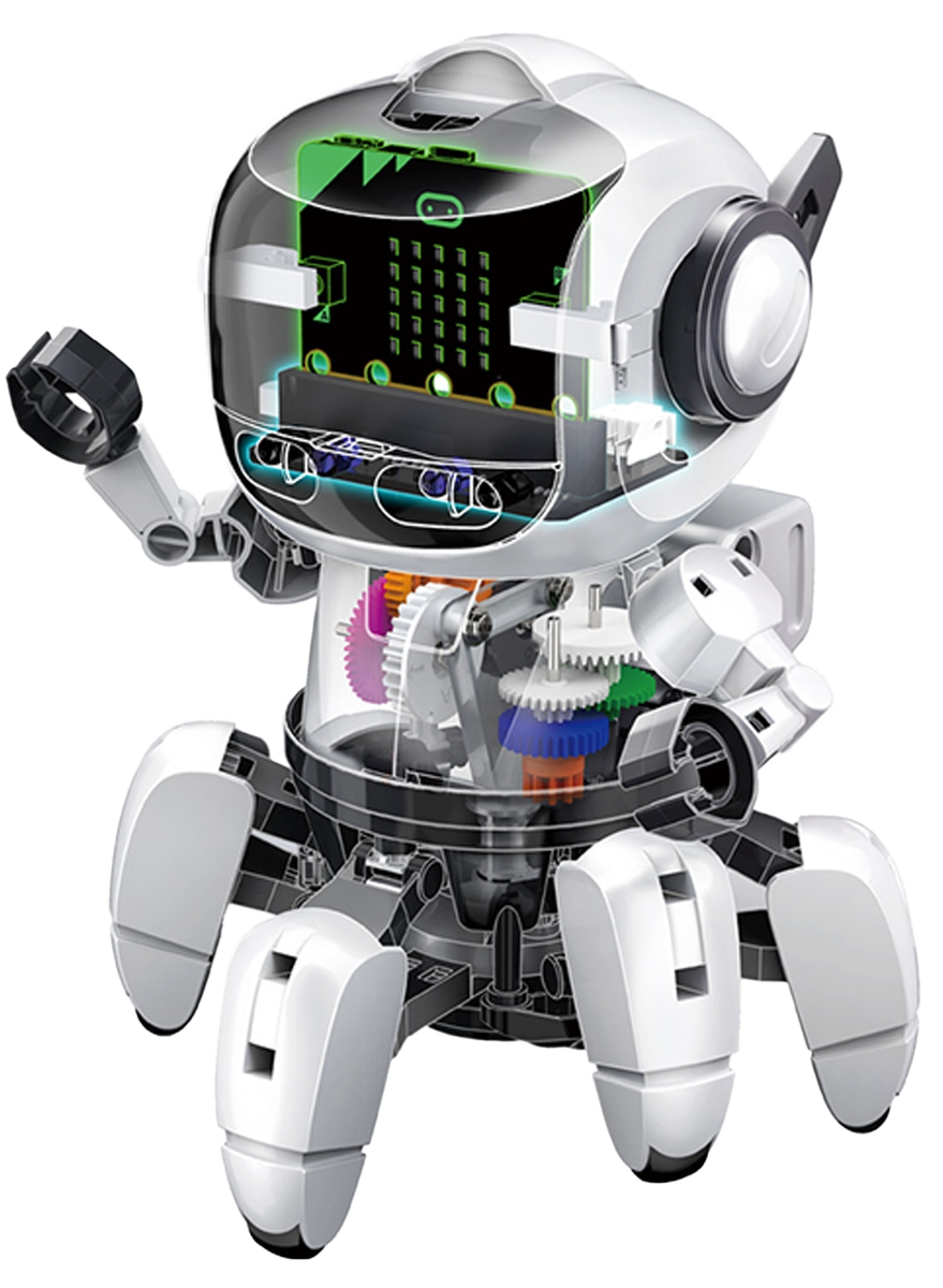 VELLEMAN Roboterbausatz Tobbie II mit micro:bit