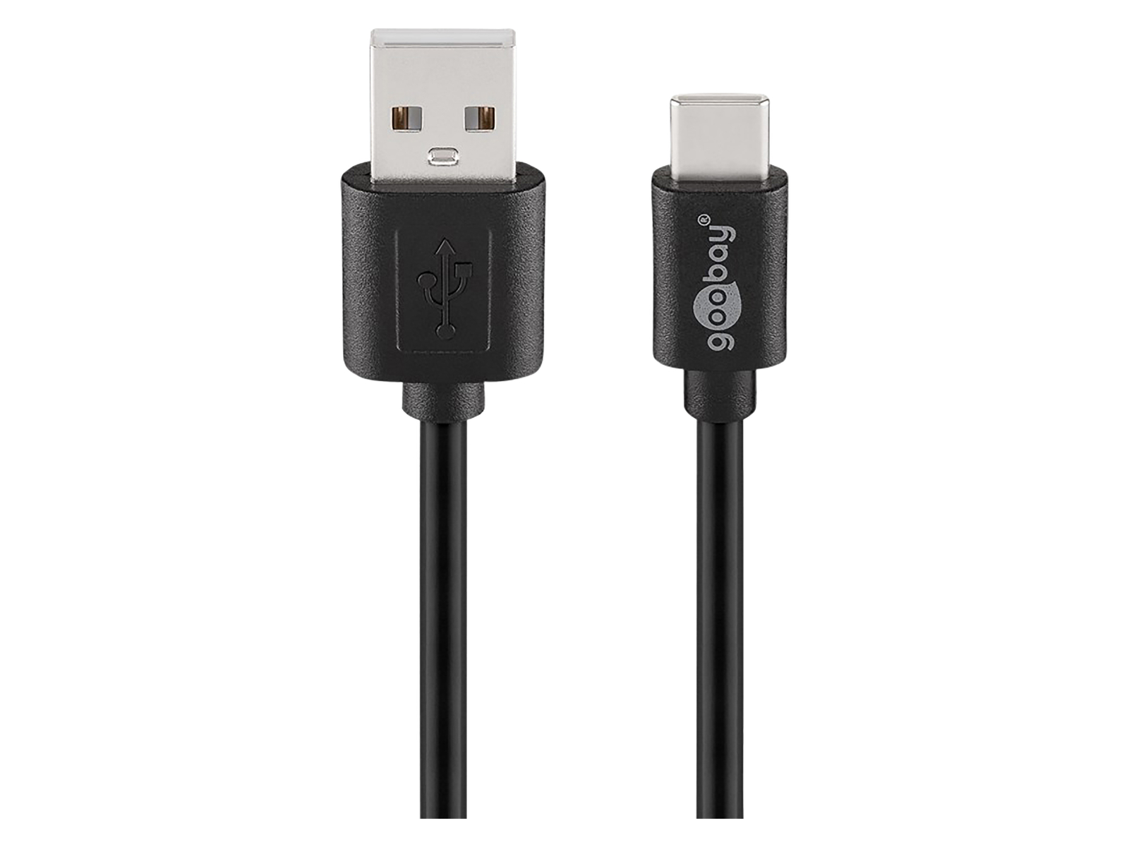 GOOBAY USB 2.0 Hi-Speed Anschlusskabel C/A 55468 1,8m schwarz