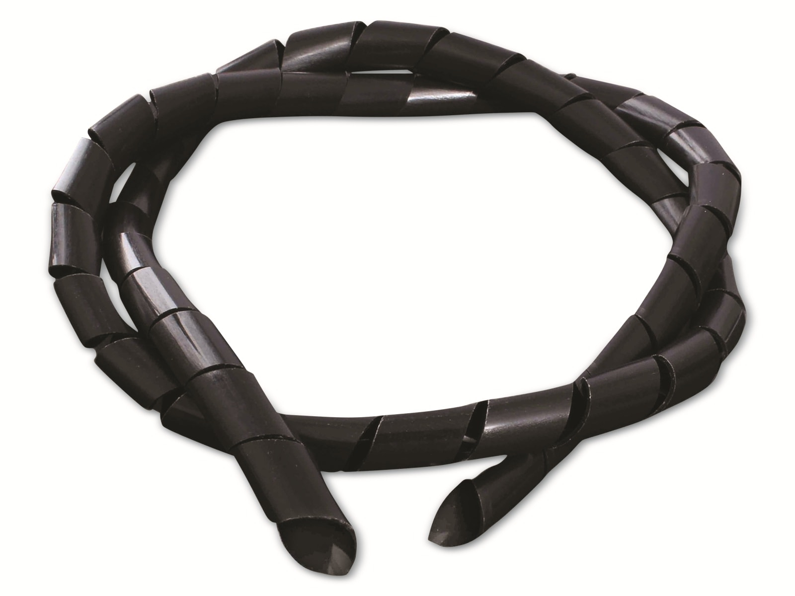QUADRIOS Spiralschlauch 2111C145, schwarz, 10 m