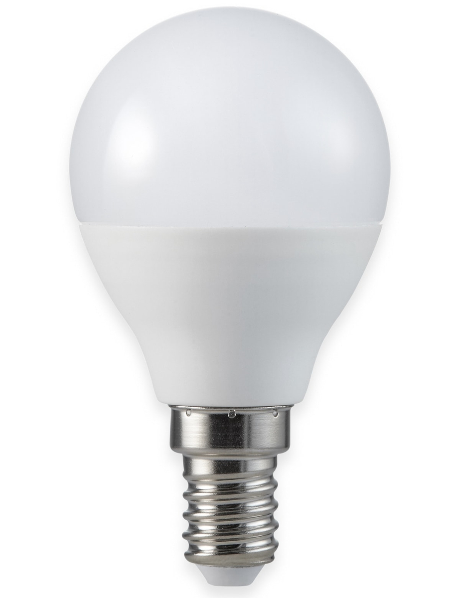 MÜLLER-LICHT LED-Lampe, Tropfenform, 400359, E14, 5,5W, 4000K, matt