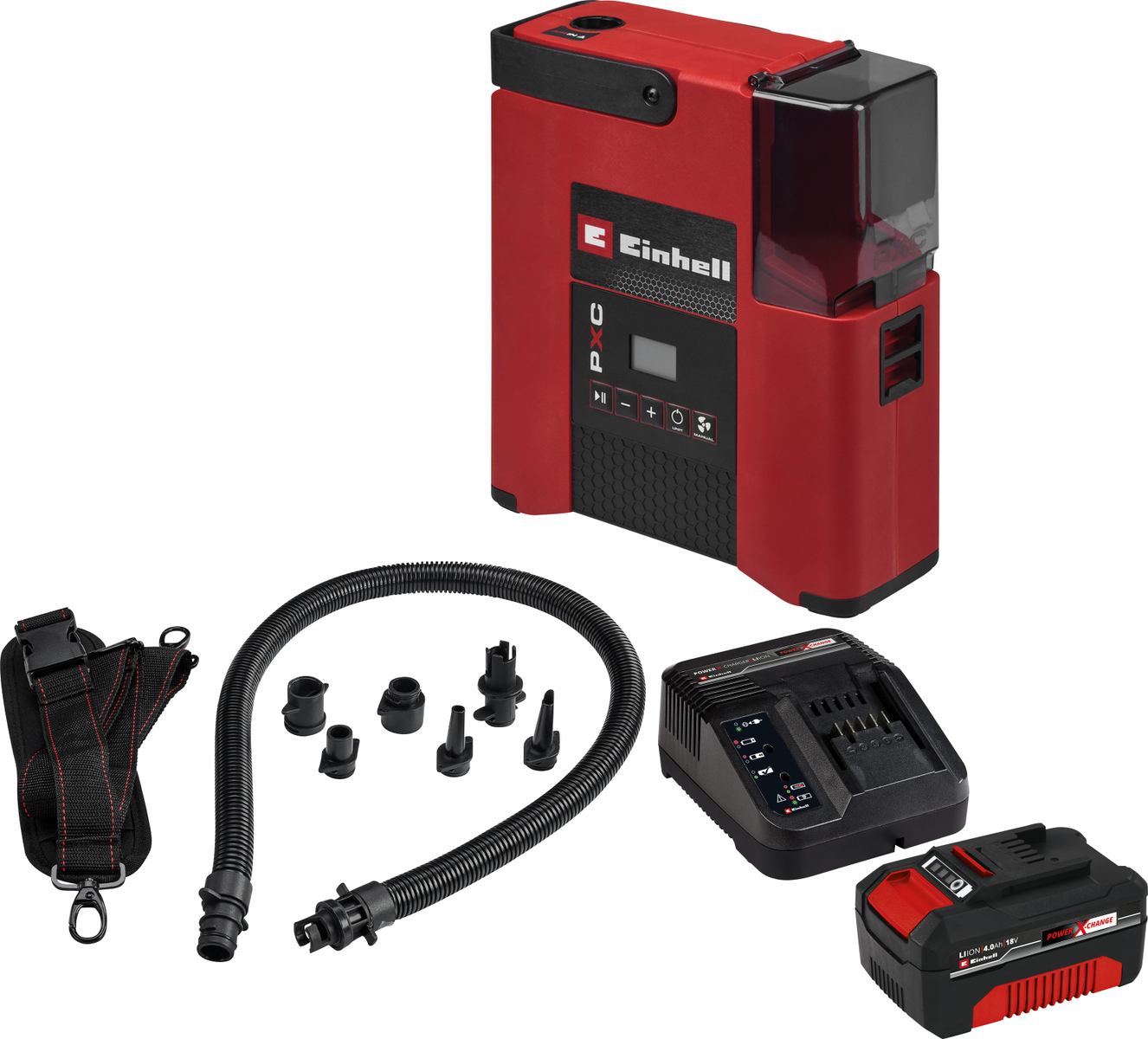 Image of EINHELL Akku-Kompressor SUPPERO 18/380 Kit (1x 4,0 Ah)