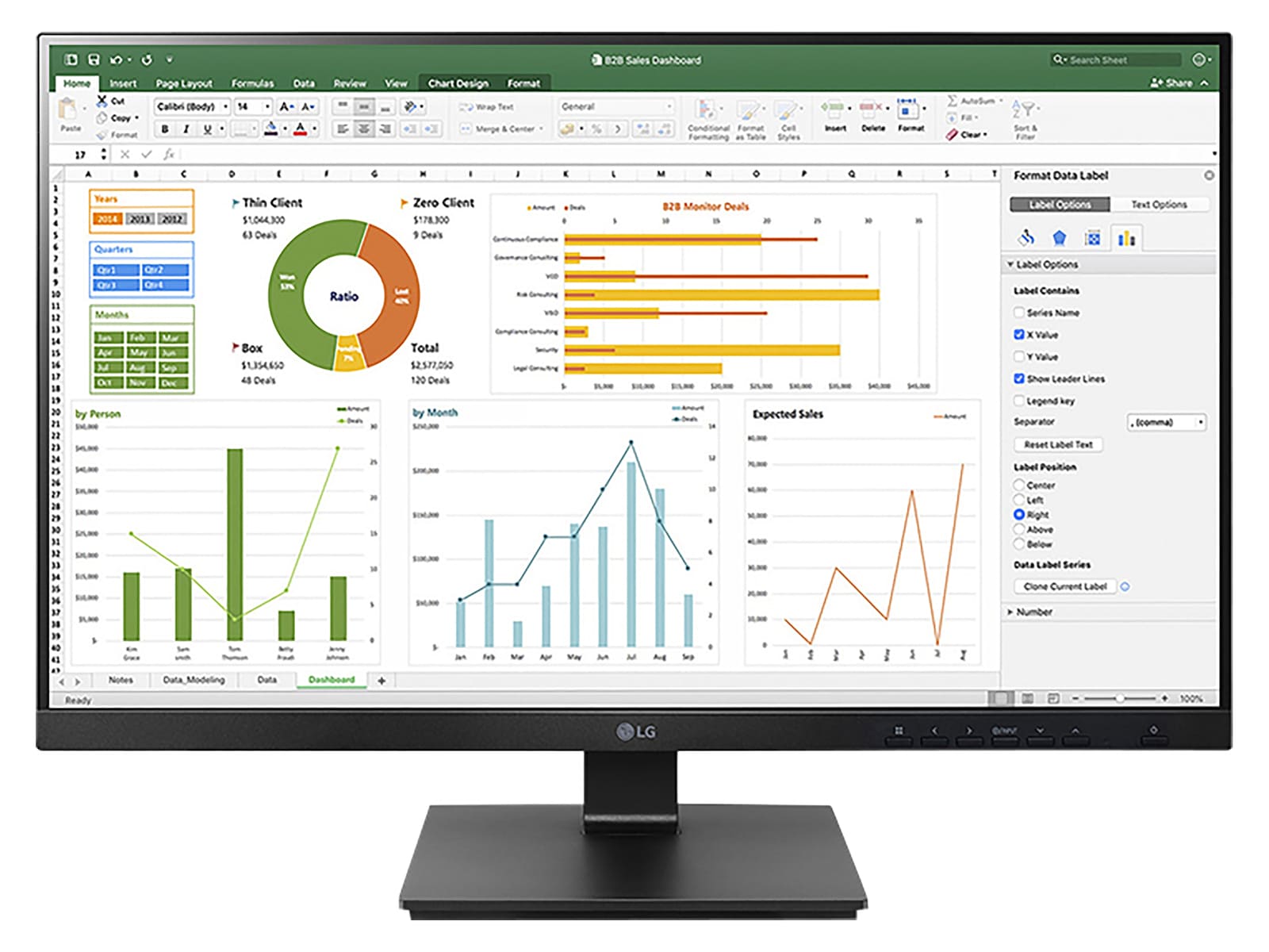 Image of LG Monitor 27BN65Q-B, 68,58 cm (27"), QHD, gebraucht