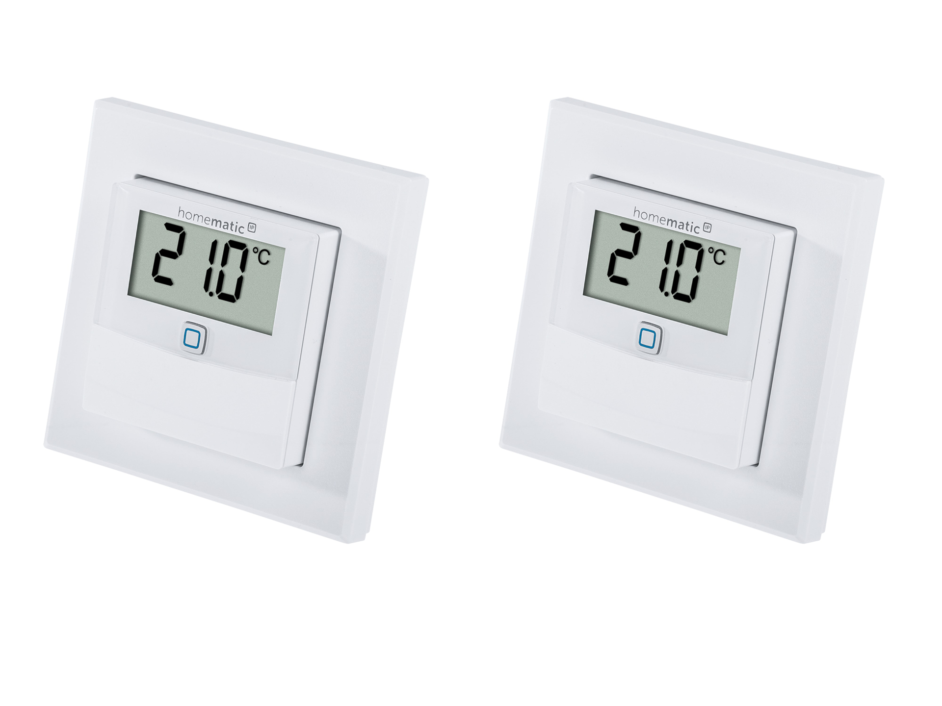 HOMEMATIC IP Smart Home 150180A0, Temp. und Luftfeucht. Sensor mit ...