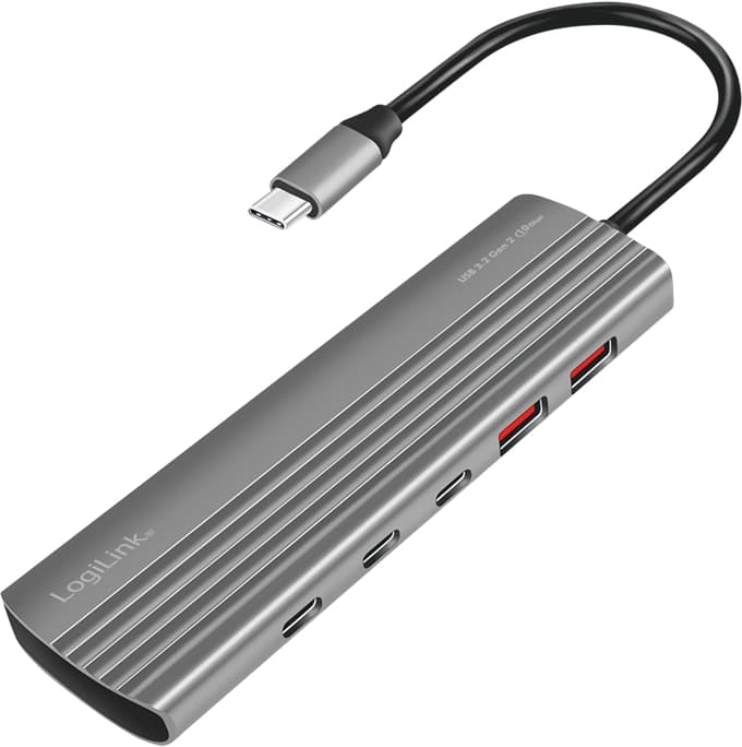 LOGILINK USB-C-Hub UA0415 10-Port