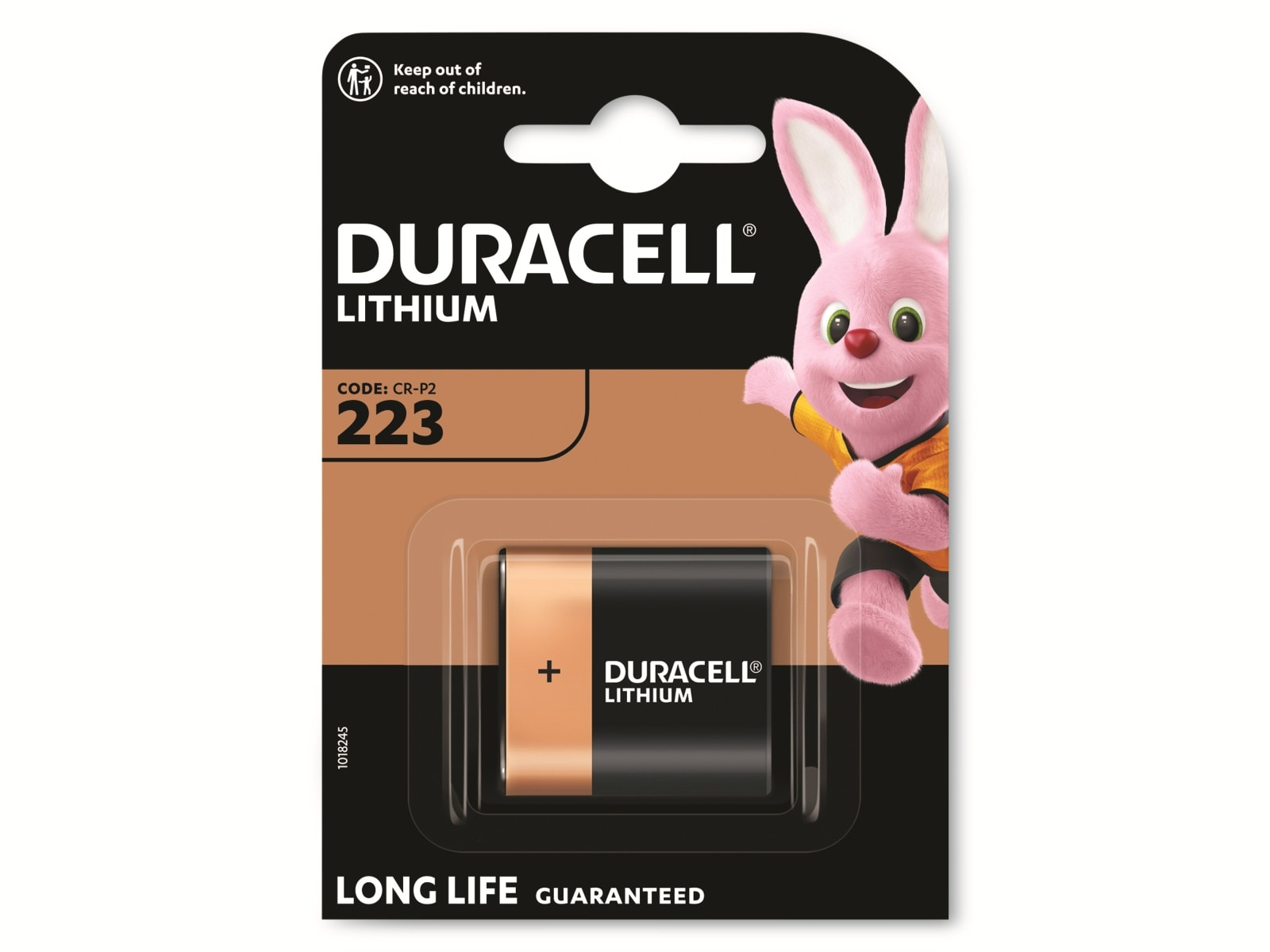 Image of DURACELL Lithium-Batterie CR-P2, 223, 6V, Ultra Photo