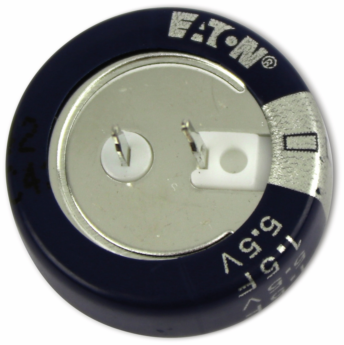 EATON Gold Cap-Elko 1,5F, 5,5V, axial, RM 5 mm, 21,5x6,9 mm, KR-5R5C155-R