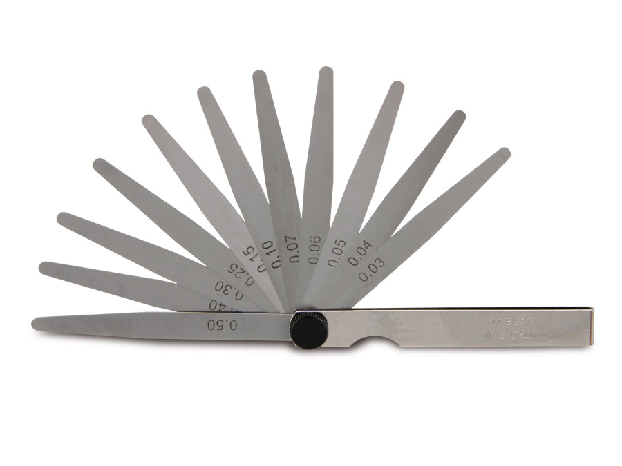 Image of BGS TECHNIC Fühlerlehre, 0,03...0,5 mm