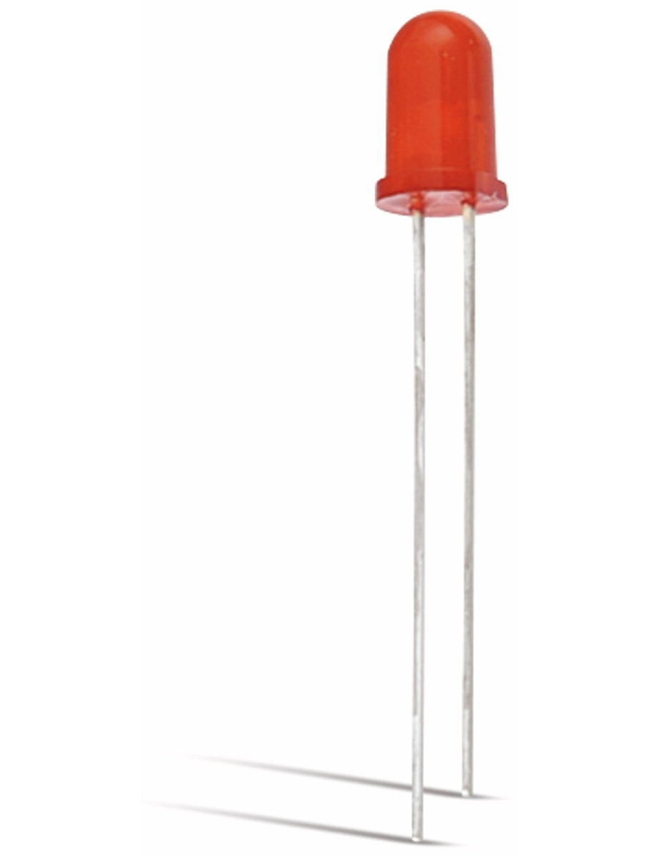 LITEON LED 5mm rot diffus, low current, 3,7 mcd