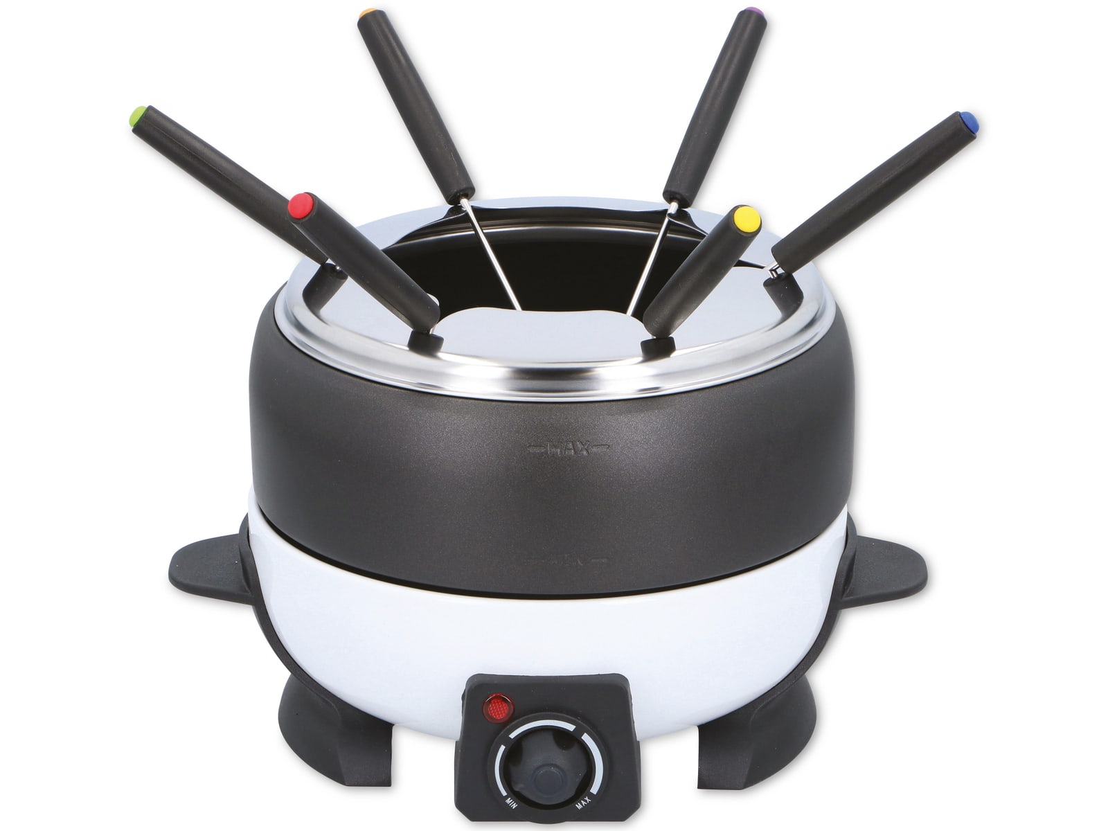 Image of CUISINIER DELUXE Fondue-Set schwarz, 800 W