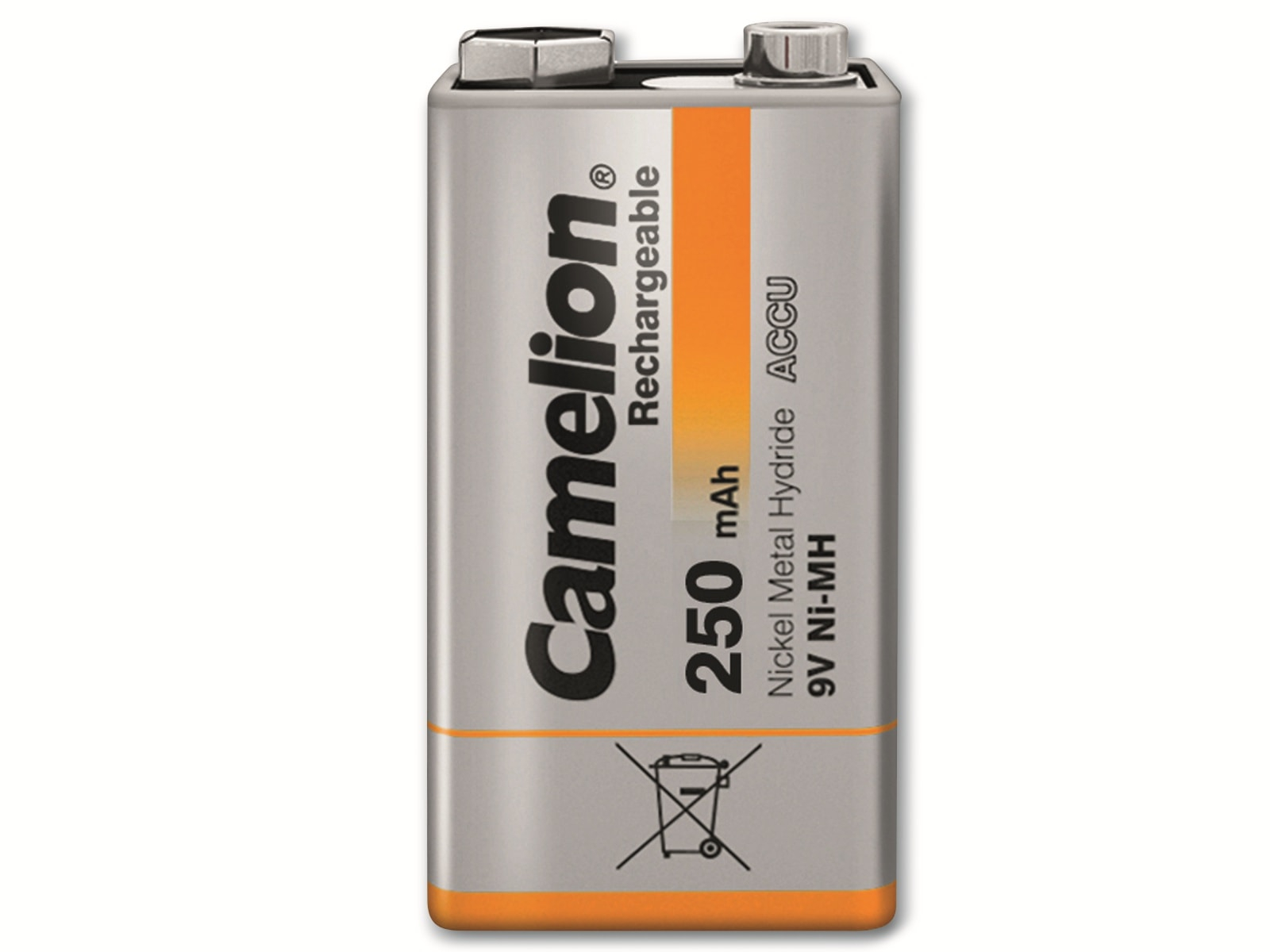 Image of CAMELION NiMH-9V-Blockakku 250mAh