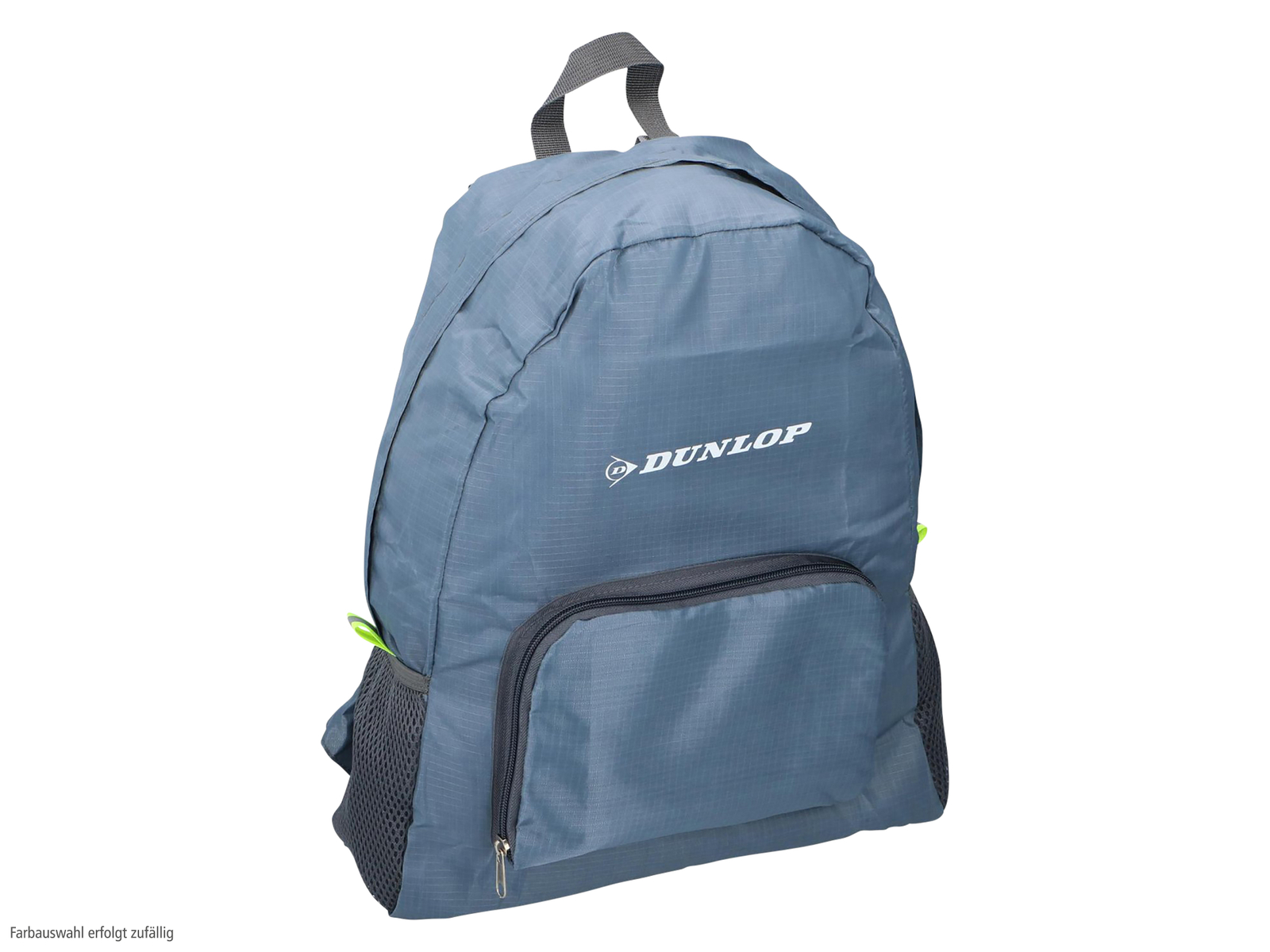 DUNLOP Rucksack, faltbar, Hellblau, Dunkelblau, Gelb
