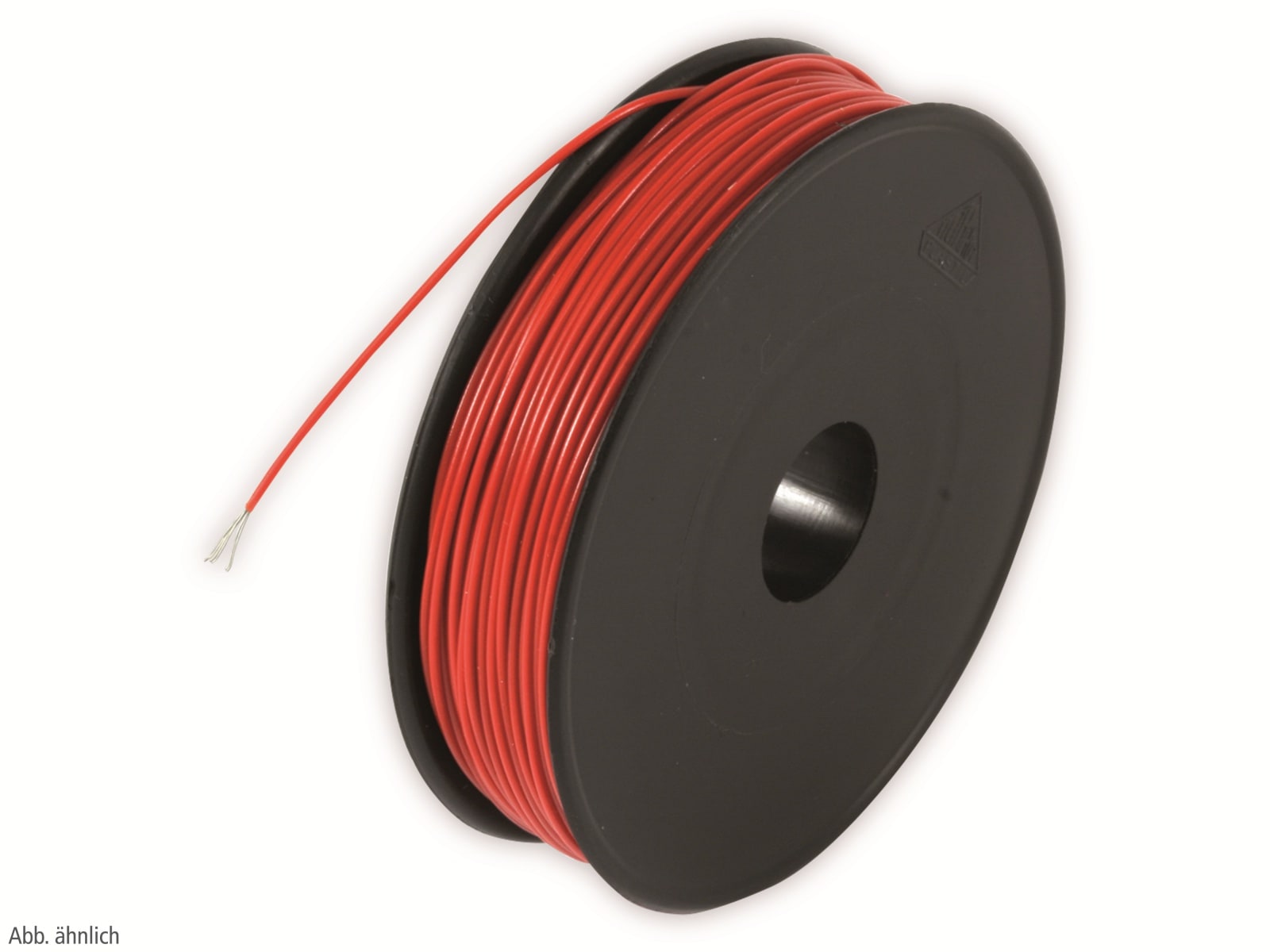 RAUTRONIC Litze, 1x0,75, 100m Spule, rot, LIYV