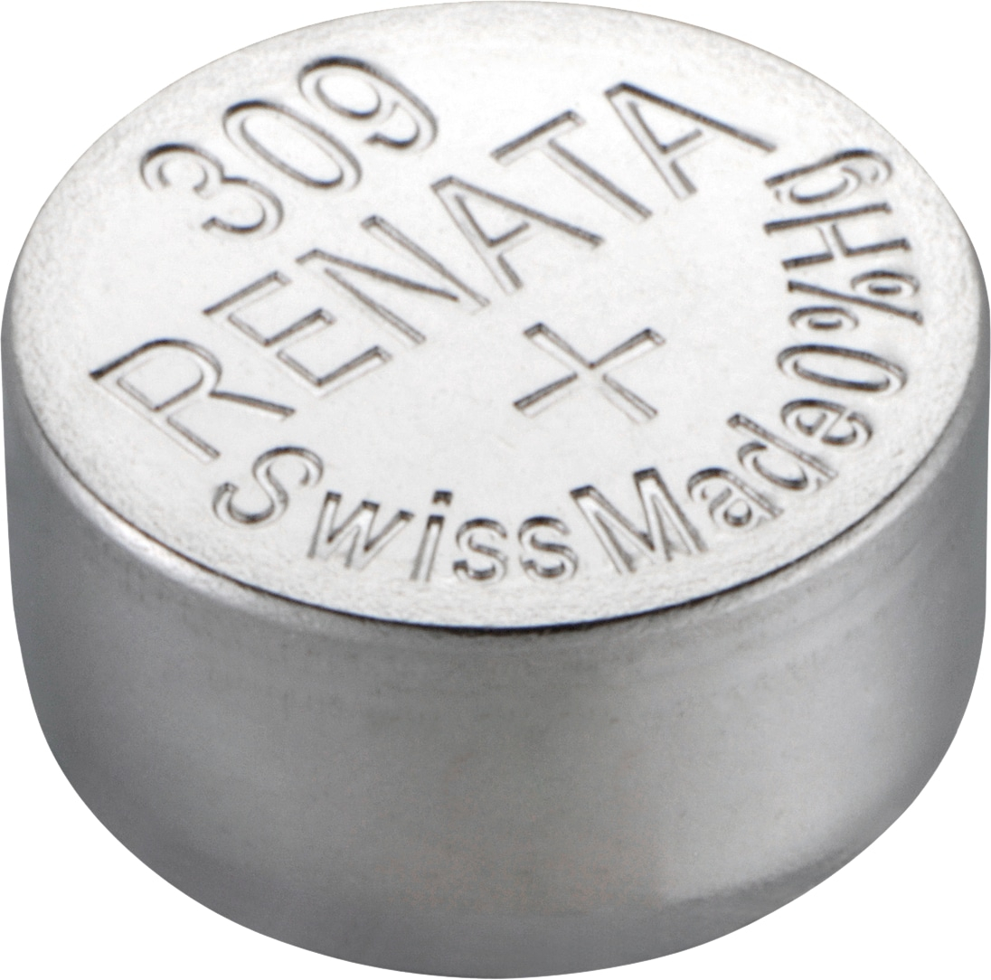 RENATA Knopfzelle 309, 80mAh, Silberoxid