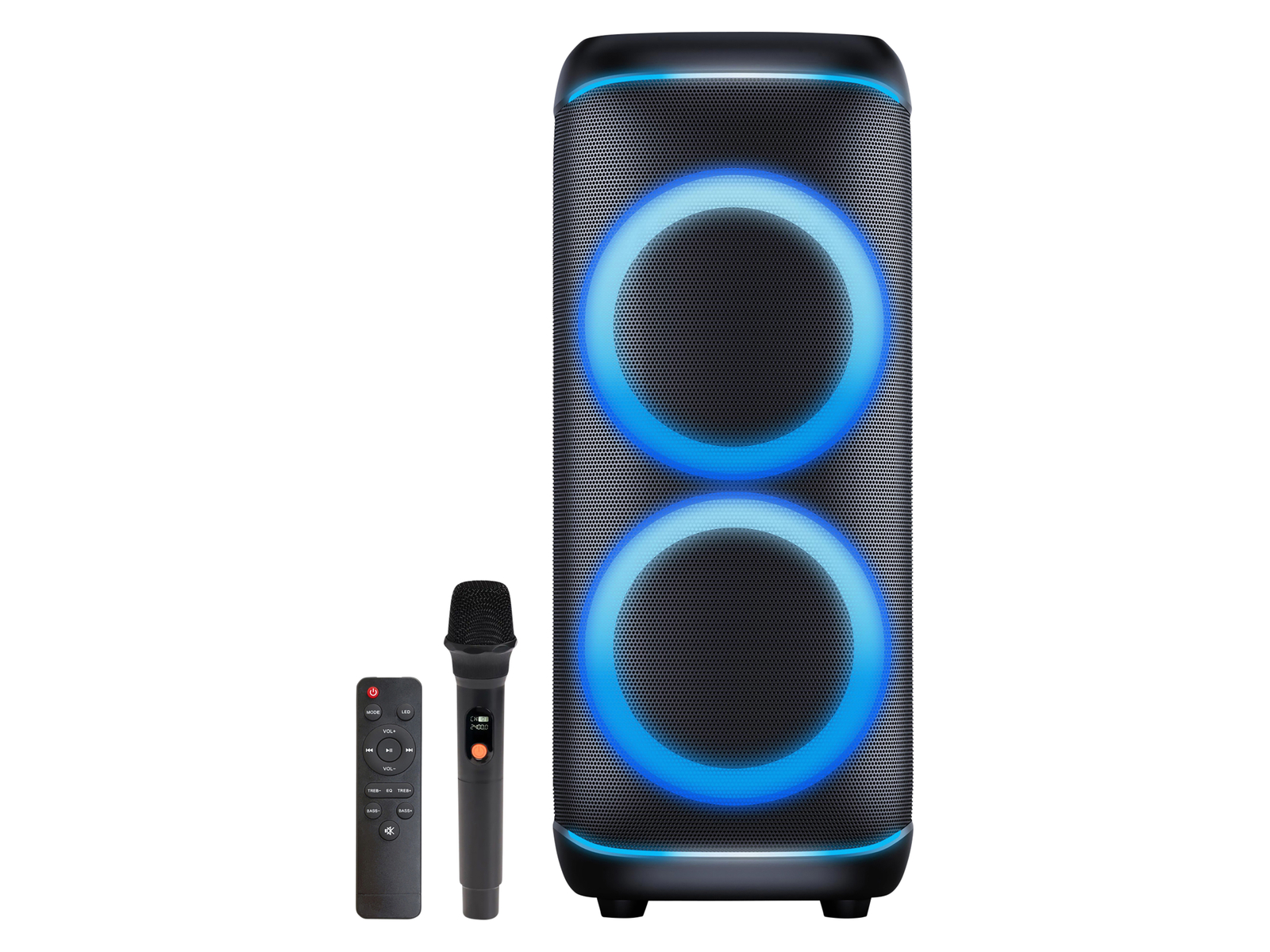 Image of DENVER Bluetooth Lautsprecher BPS-470, 200 W, mit Licht-Animation