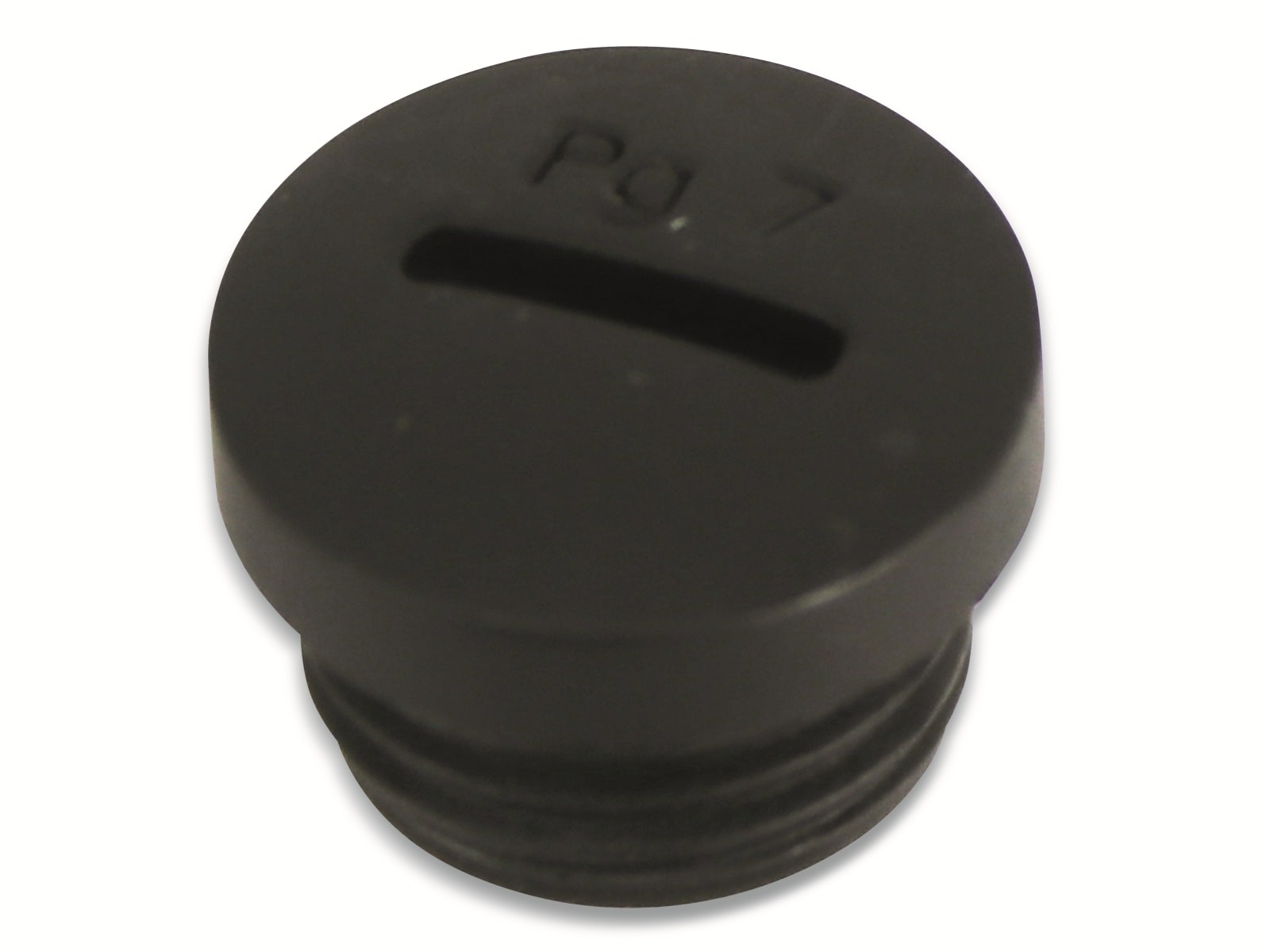 KSS Verschlussschraube, PG, PG-7, schwarz