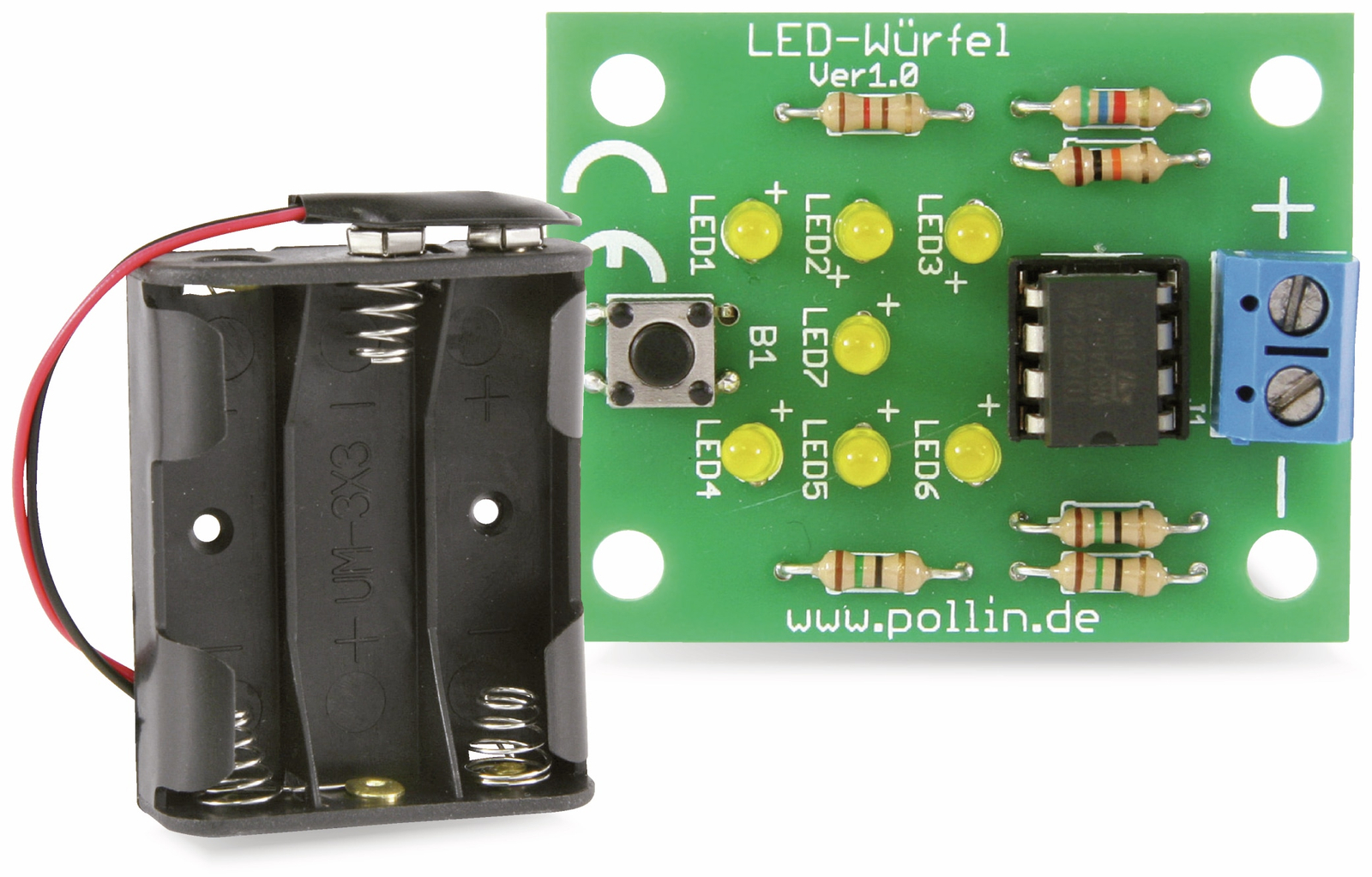 Bausatz LED-Würfel, V1.0