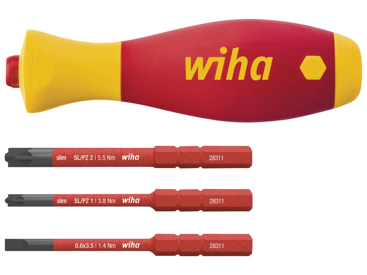 Wiha Mit dem Schraubendrehergriff SoftFinish® | 04010995434496 Wiha Mit dem Schraubendrehergriff SoftFinish® | 04010995434496
