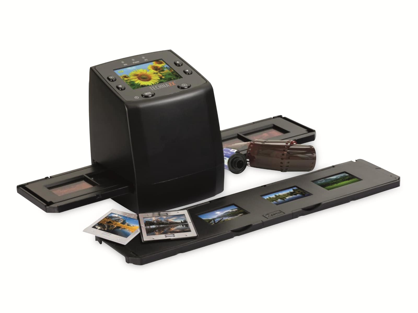 Dia- Negativscanner DigiScan DS-02 Scan auf SD- SDHC-Karten