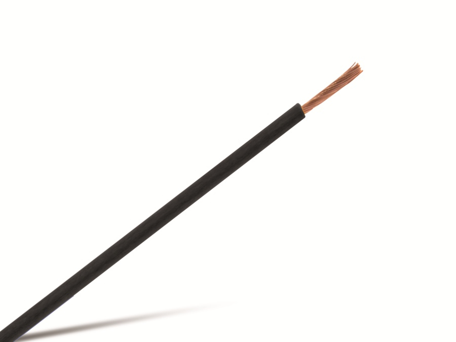 RAUTRONIC Litze H07V-K 2,5 mm², 10 m, schwarz